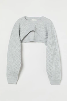 Жіночий джемпер H&M 209434-4 M(170/96) блакитний (2094340004)