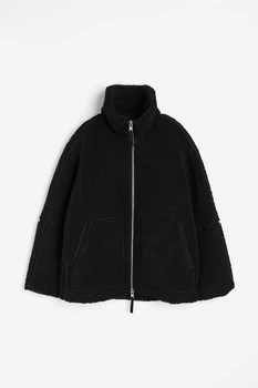 Кожушок жіночий H&M 205708-4 L(175/104) чорний (2057080005)
