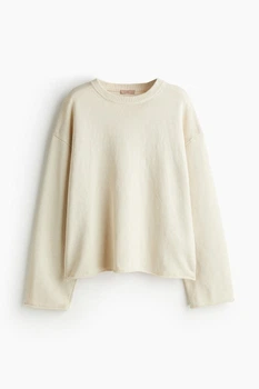 Жіночий джемпер H&M 210856-4 S(165/88) бежевий (2108560003)