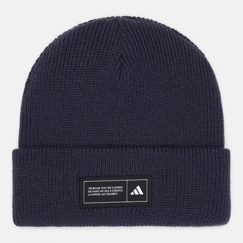 Шапка Adidas Ess Beanie Cuff IY5256 OSFW 56 Синя (4067896827810)