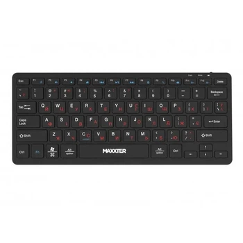 Клавиатура беспроводная Maxxter KBW-C01B-UA Black