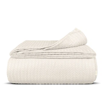 Покрывало 110х140 Snow Knitted Braid