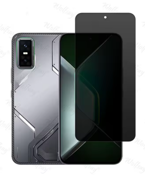 Захисне скло DK для Infinix GT 30 / GT 30 Pro | 3D Антишпион Full Glue (022513) (black)