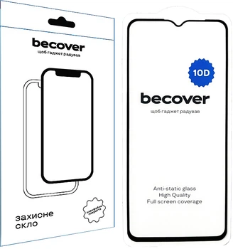 Защитное стекло для смартфона Samsung Galaxy A07 SM-A075 BeCover 10D Black (BC_713684)