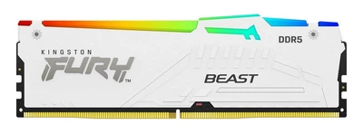 Модуль памяти Kingston Fury DDR5 32GB 5600MHz Beast White RGB XMP (KF556C40BWA-32)