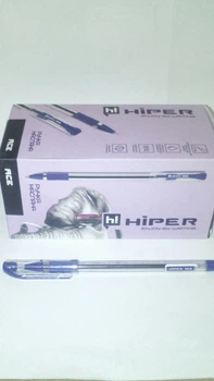 Ручка масляна Hiper Ace 0.7мм, фіолетова упаковка 50 штук, HO-515фиол