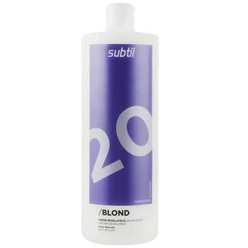 Окислитель Subtil краски для волос 6% Cream Developer Blond 20 Vol. 1000 мл