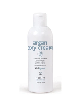 Окисляющая эмульсия Krom с маслом арганы 10 Vol. Argan Oxy Cream 150 мл