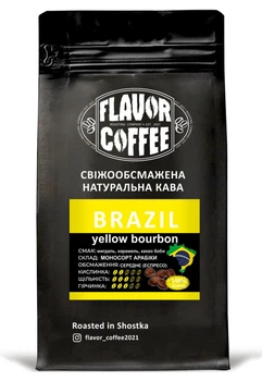Кофе молотый Flavor Coffee Brazil Yellow Bourbon моносорт арабики 500 г
