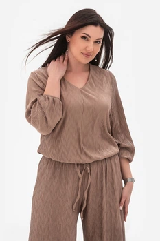 Блуза Garne 56(5XL) Бежевый (124676)