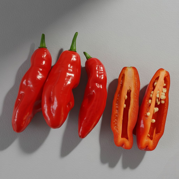Насіння Перець гострий Salvador de Bahia, Capsicum chinense 5 шт/уп