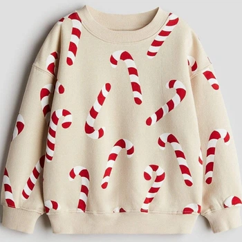 Світшот H&M 1257397 98-104см бежевий цукерки