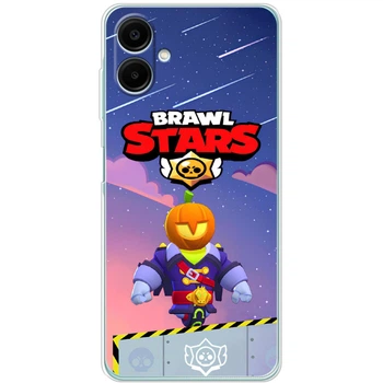 Силиконовый Чехол с Картинкой для Samsung Galaxy A07 (A075) Принт (Бравл Старс Сту, Brawl Stars Stu) (66810-ysm026)