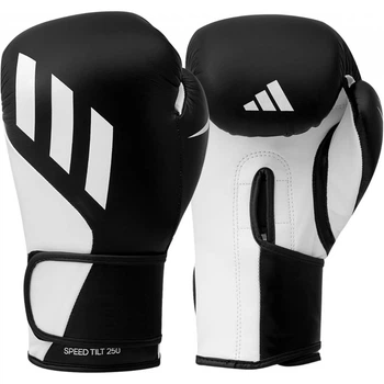 Боксерские перчатки Adidas Speed Tilt 250 (SPD250TG) Black/White 10 унций