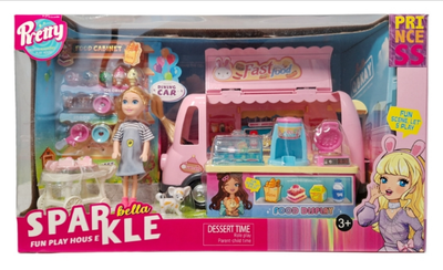 Аксесуари для ляльки Swede food truck морозива з аксесуарами (5902496211401)