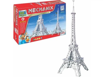 Конструктор металлический Mechanix Эйфелова Башня, Zephyr (01015), 2129 деталей