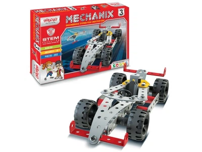 Конструктор металлический Mechanix №3, Zephyr (01005), 202 деталей