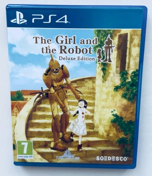 Диск для PlayStation 4 - The Girl And The Robot Deluxe Edition + Soundtrack, английская версия, Б/У