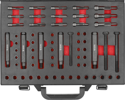 Набір для ремонту свічок запалювання YATO 68 шт. (YT-17711)