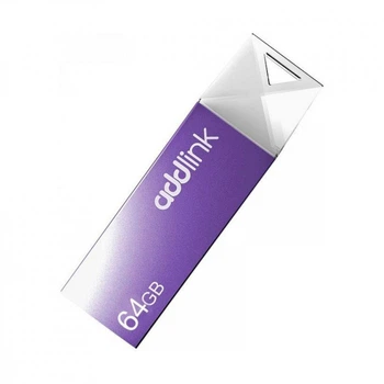 USB флеш накопитель AddLink 64GB U10 Violet USB 2.0 (ad64GBU10V2) (317138)