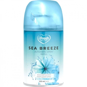 Освежитель воздуха iFresh Sea Breeze Сменный баллон 250 мл (4820268100221) (320574)