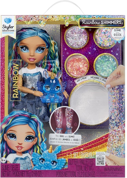 Лялька Rainbow High Rainbow Shimmers with Slime Fashion Doll Skyler Блакитна (122418) (0035051122418)