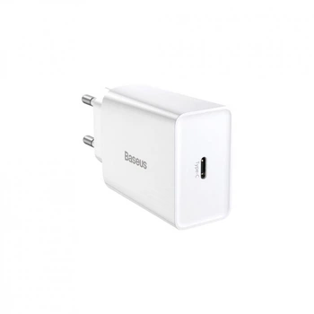 Зарядное устройство Baseus Speed Mini Quick Charger White (CCFS-SN02) (254632)