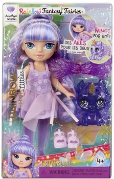 Lalka Rainbow High Littles Rainbow Fantasy Fairies Doll Amethyst Fioletowa (543435) (0035051543435)