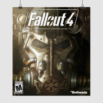 Постер Фаллаут, силовая броня, Fallout, A3 34×30 см (id2168)