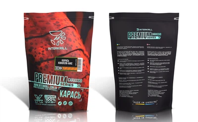 Прикормка Interkrill Премиум Карась-Конопля-Анис 1кг (NFS-016)