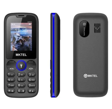 Мобільний телефон з клавішами MKTEL M2023 + камера, Black and Blue