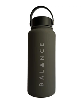 Спортивная термобутылка 1 л Vitality The Element Bottle сохраняет температуру до 12 часов с удобной ручкой нержавеющая сталь