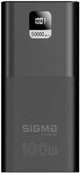 Портативная батарея Sigma mobile X-power SI50A6QLX 50000 mah Black