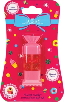 Сяючий блиск для губ Lukky Sweet Candy кораловий з ягідним ароматом (T25393) 