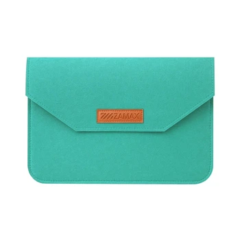 Чехол-конверт ZAMAX Felt Sleeve для MacBook Air 13.6" (M2 | M3 | M4) 2022-2024 Mint