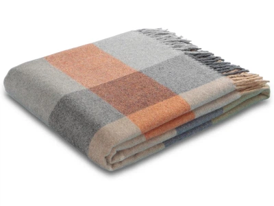 Плед BIEDERLACK Plaid 490 GR QUITO AUTUMN, Серый, Полуторный 130x170 см