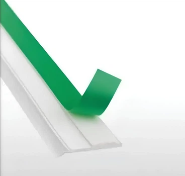 Нащільник пластиковий самоклейний GreenteQ 40 мм білий 999.990/3206 (пог.м.)