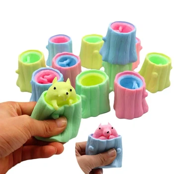 Игрушка антистресс Pop It Фуфлик, коричневая
