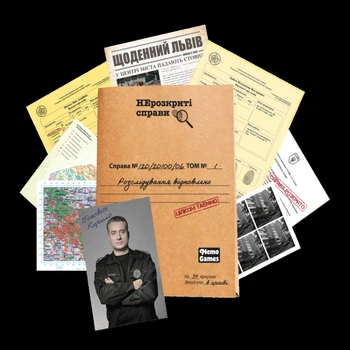 Настільна гра Memo Games Нерозкриті справи №2 (4820267510182) (10-615171)