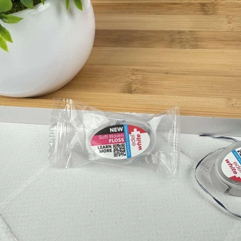 Зубная нить-флосс Edel+White мягкая (вкус корицы и мяты), 5 м