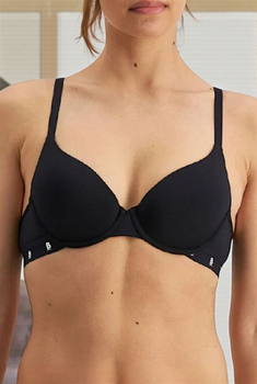 Бюстгальтер ущільнений Bonds Soft Bra 12С/75С Чорний (8047)