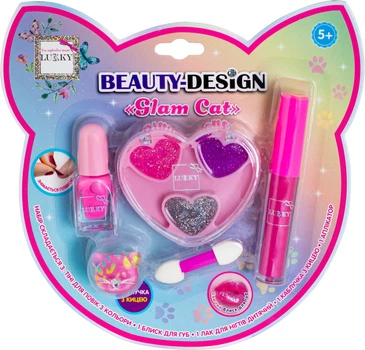 Набір косметики для дівчат Lukky Glam cat (T26315) 