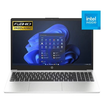 Ноутбук HP 250 G10 Intel® Core™ i3- 1315U до 4, 5 ГГц, 15, 6, Full HD, IPS, 16 ГБ DDR4, 1 ТБ SSD, Intel® UHD, Free DOS, серебристый металік