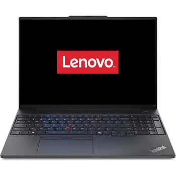 Ноутбук Lenovo 16'' ThinkPad E16 Gen 2, WUXGA IPS, Intel® Core™ Ultra 7 155H (24 МБ кэш- памяти, до 4, 80 ГГц), 16 ядер, 16 ГБ DDR5, 500 ГБ SSD, Intel ARC, графитово- черный