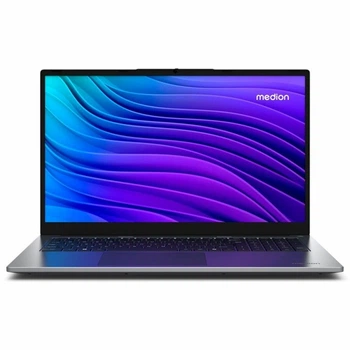 Ноутбук Medion AKOYA E17223, 17. 3 дюймов, Intel N100, 4GB SDRAM, 128GB SSD, Серый, AZERTY