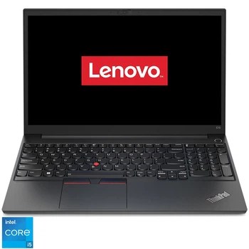 Ноутбук Lenovo ThinkPad E15 Gen 4 Intel® Core™ i5- 1235U до 4, 40 ГГц, 15, 6 дюйма, Full HD, IPS, 16 ГБ, 512 ГБ SSD, Intel® Iris® Xe, черный