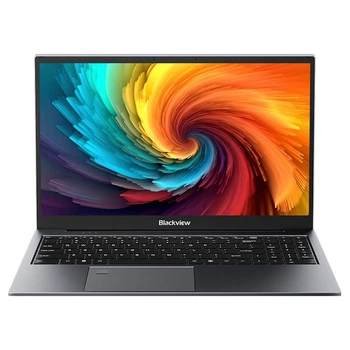 Blackview，Acebook 8 Ноутбук, 15. 6- inch 1920*1080 IPS Екран, Intel Core N97 4 Core Up to 3. 6GHz, 16GB RAM 512GB SSD, Battery 36W Charge，Серый