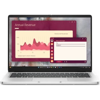 Ноутбук Dell Pro 14 PC14250, 14 дюймов 1920 x 1200, Intel 255U 12 C / 14 T, 2, 4 ГГц- 5, 2 ГГц, 12 МБ кэш- памяти, 32 ГБ DDR5, 1 ТБ SSD, Intel, Windows 11 Pro