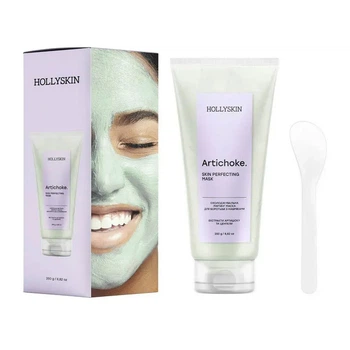 Охолоджувальна ліфтинг маска для боротьби з набряками HOLLYSKIN Artichoke Skin Perfecting Mask, 250 мл (4820200413785)