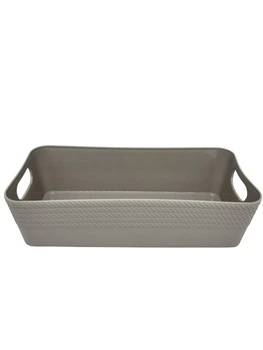 Корзина 24*10*6см з ручками пластикова